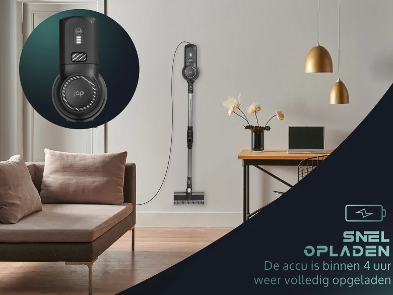 JAP Cyclone C3 verwisselbare accu