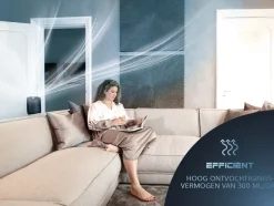 JAP Enivio D3 luchtontvochtiger en luchtreiniger