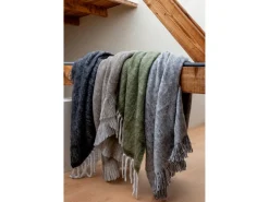 Jens Living Danny 125 x 150 cm Plaid - Gree