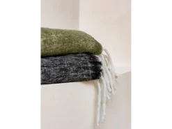 Jens Living Danny 125 x 150 cm Plaid - Gree