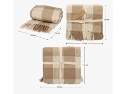 Jens Living Kai Plaid - 130 x 180 cm