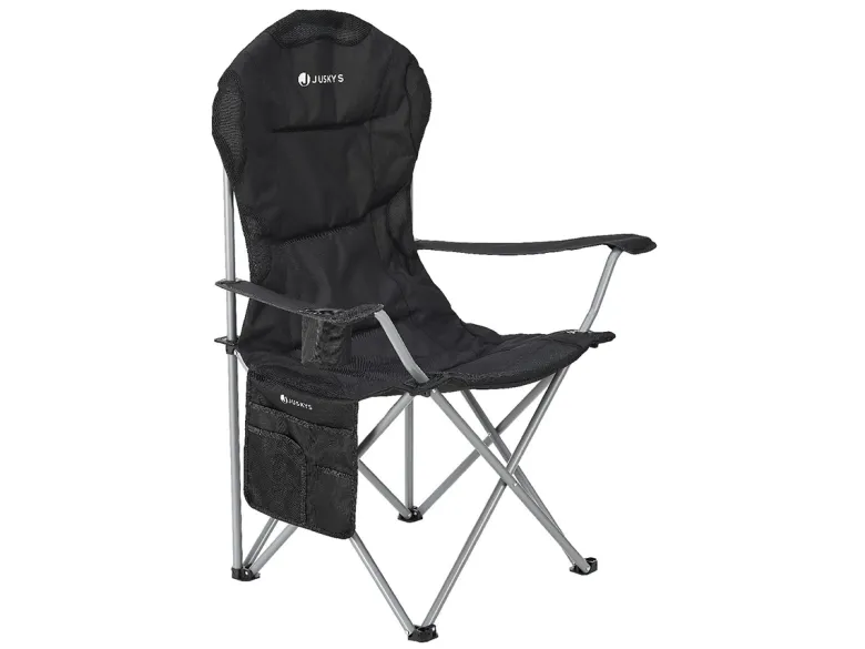 Juskys Lido vouwstoel - Black