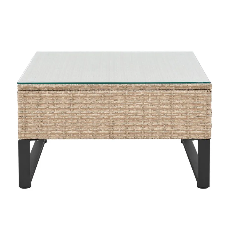 Juskys Santorini Polyrotan Modulair Loungeset - Beige