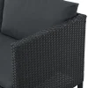 Juskys Santorini Polyrotan Modulair Loungeset - Black