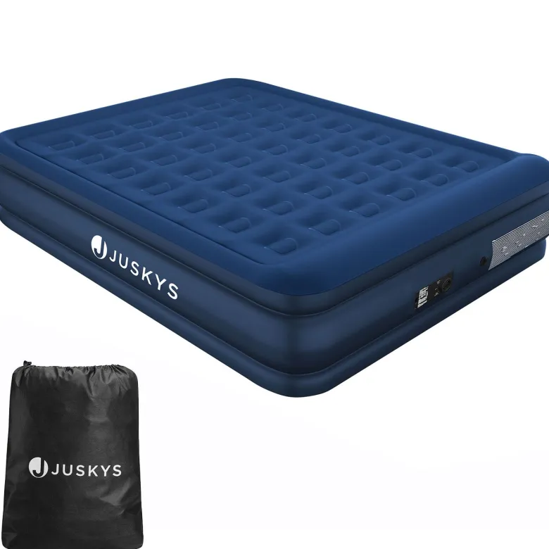 Juskys Sapri L zelfopblaasbaar luchtbed - Blue