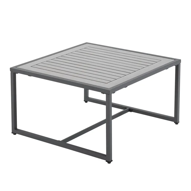 Juskys St. Tropez 4-persoons Loungeset - Anthracite