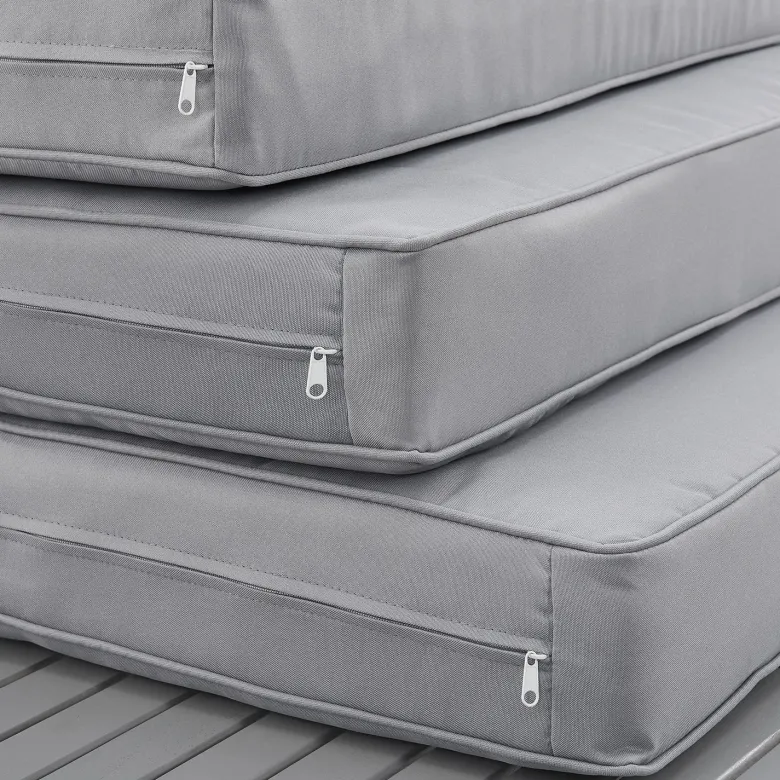 Juskys St. Tropez 4-persoons Loungeset - Grey