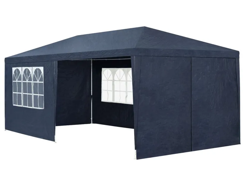 Juskys 3 x 6 meter partytent met zijwanden - Blue
