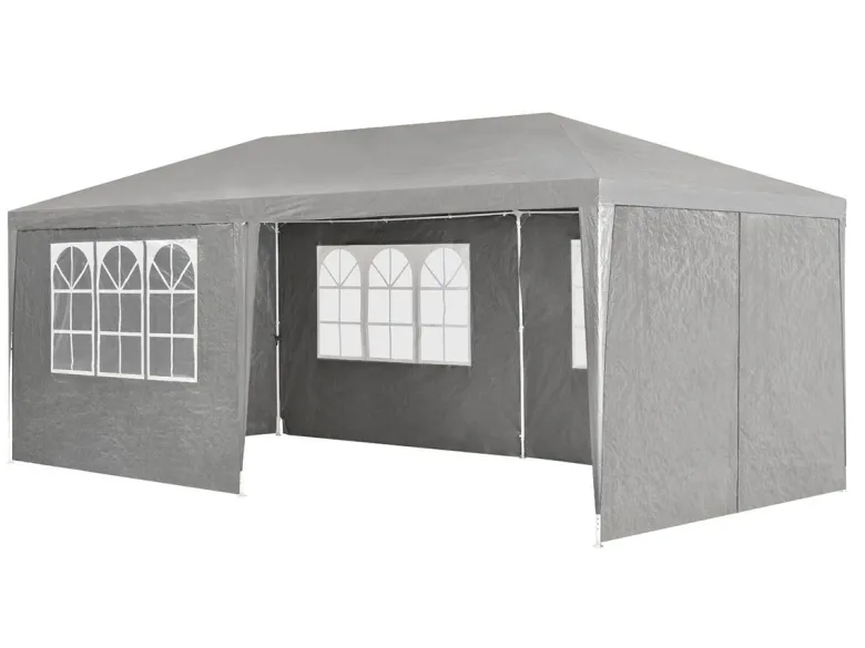 Juskys 3 x 6 meter partytent met zijwanden - Dark Grey
