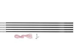 Kampa glasfiber tentstok reparatieset 9,6 mm