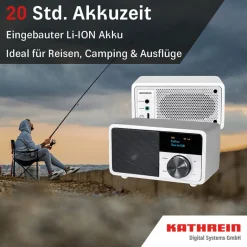 Kathrein DAB+ 1 mini radio - Silver