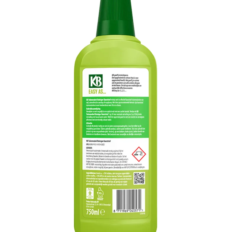 KB Tuinmeubel Reiniger Kunststof - 750ml