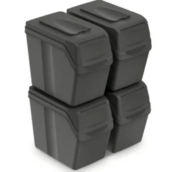 Keden set van 4 afvalscheidingsbakken - 20 liter