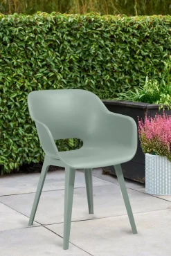 Keter Akola set van 2 tuinstoelen - Vintage Green