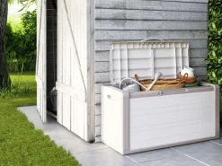 Keter gulliver tuinbox - 300l - 118x55x49cm - beige