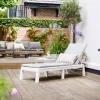 Keter Mallorca ligbed met kussen - Sage Green