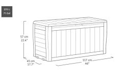 Keter Marvel Plus Opbergbox - 270L