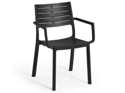 Keter Metaline stapelstoel - Black