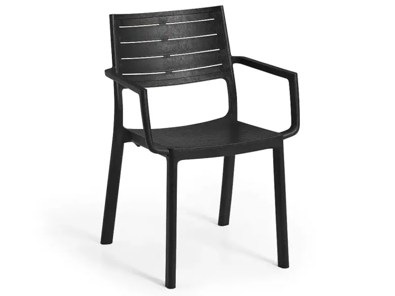 Keter Metaline stapelstoel - Black