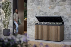 Keter Venetian Opbergbox - 670L - 142.5x65.3x89.5cm - Bruin