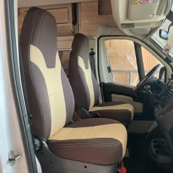 K'Foam Fiat Ducato Montecarlo premium stoelhoes - Set van 2