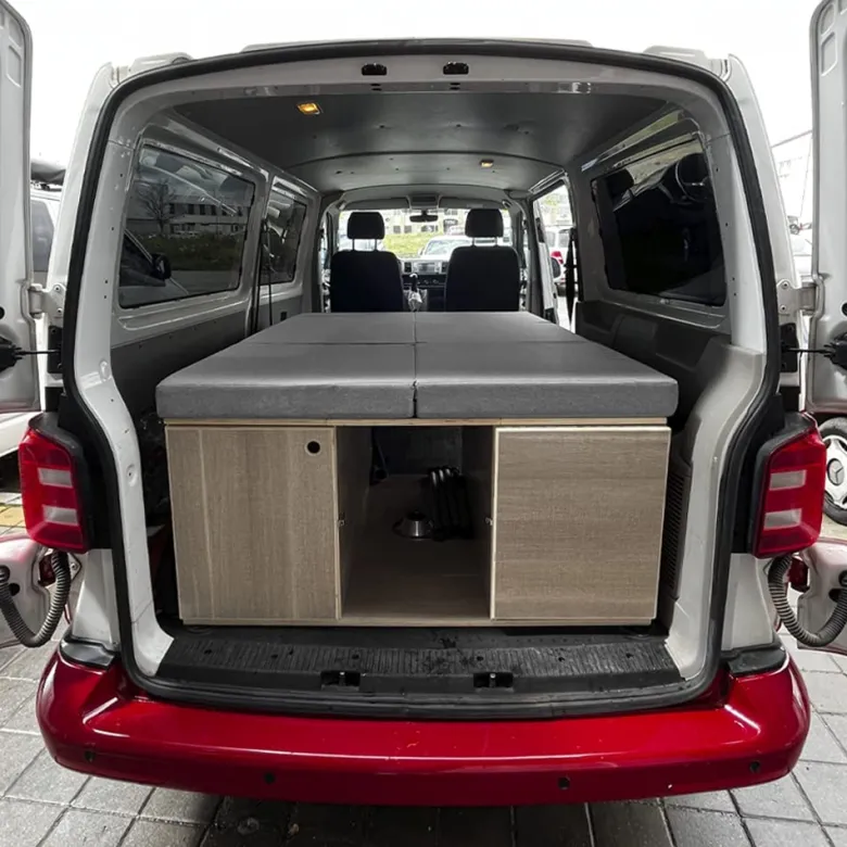 K'Foam set van 6 universele camper 8 cm vouwmatrassen
