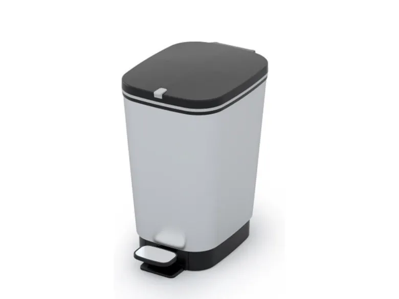 Kis Chic Bin 10 liter pedaalemmer - Silver