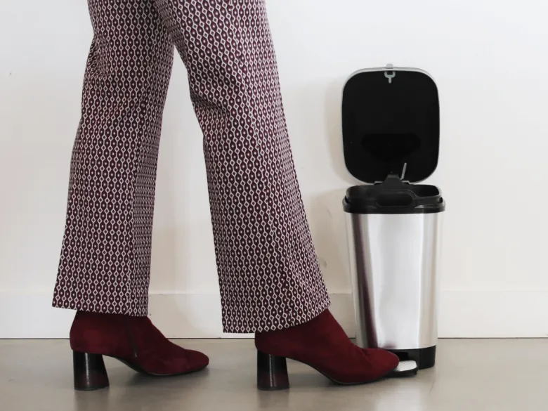 Kis Chic Bin 10 liter pedaalemmer - Silver