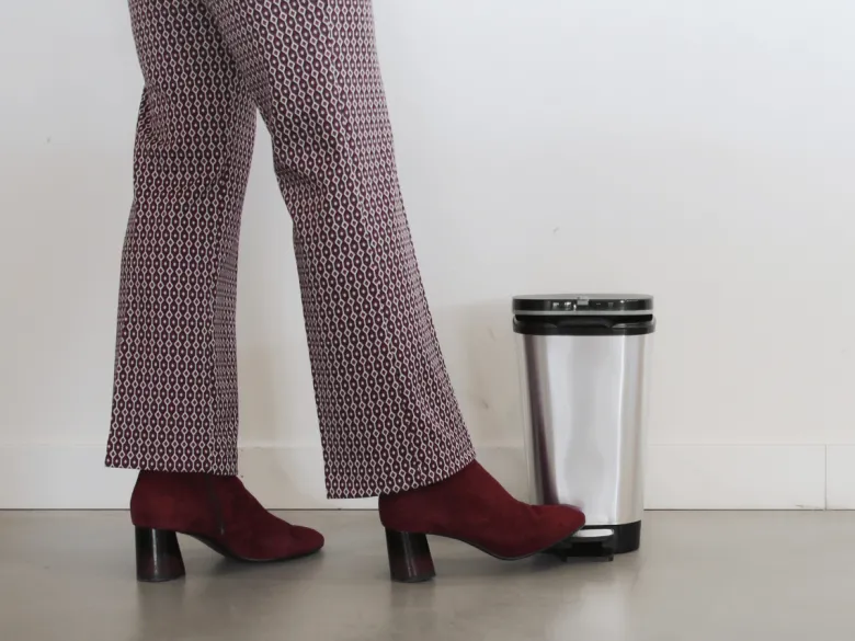 Kis Chic Bin 10 liter pedaalemmer - Silver