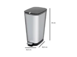 Kis Chic Bin 30 liter pedaalemmer - Silver