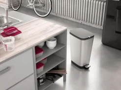 Kis Chic Bin 30 liter pedaalemmer - Silver