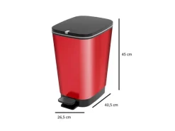 Kis Chic Bin 30 liter pedaalemmer - Red