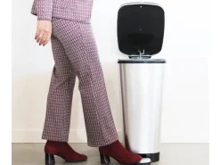 Kis Chic Bin 50 Liter pedaalemmer - Silver