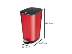 Kis Chic Bin 50 liter pedaalemmer - Red