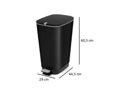 Kis Chic Bin 50 liter pedaalemmer - Black