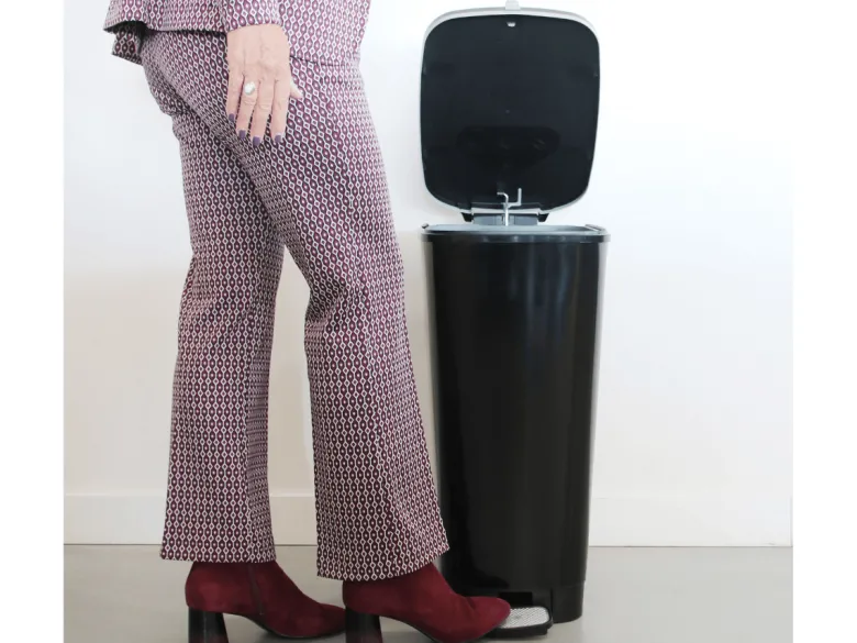 Kis Chic Bin 50 liter pedaalemmer - Black