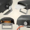 KitchenBrothers dubbele brander Pizza Oven - gas