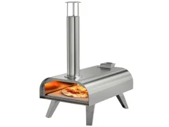 KitchenBrothers RVS hougestookte pizzaoven