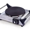 KitchenBrothers RVS 1 pits elektrische kookplaat