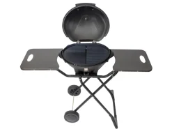 KitchenBrothers 2400 watt elektrische barbecue met wielen
