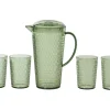 Kitchengoods & More schenkkan met 4 drinkglazen