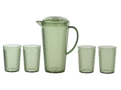 Kitchengoods & More schenkkan met 4 drinkglazen