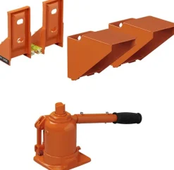 KoJack hydraulische caravankrik - dubbel as