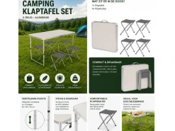 Kynast 5-delige Campingtafelset - 5-delig