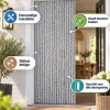 Kynast 90 x 200 cm Kattenstaart Vliegengordijn - Grey