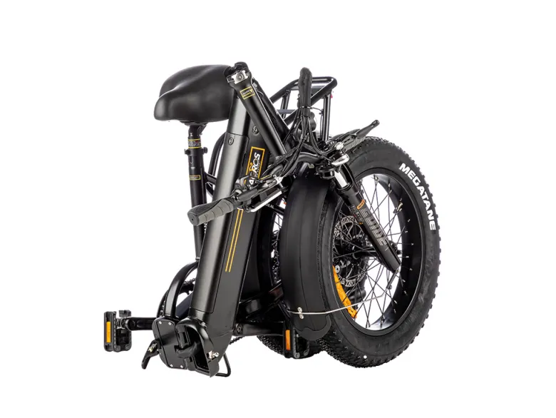 Lacros Mustang M250 elektrisch opvouwbare Fatbike - Black