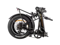 Lacros Mustang M250 elektrisch opvouwbare Fatbike - Black
