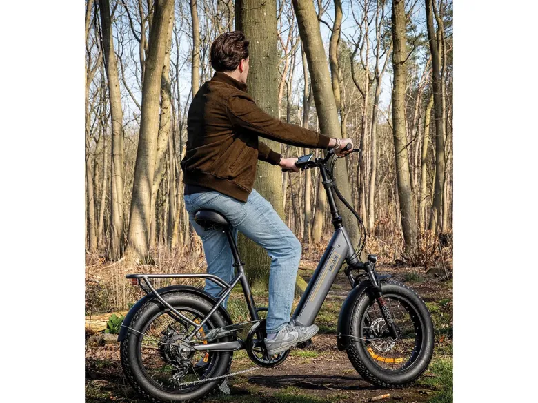 Lacros Mustang M250 elektrisch opvouwbare Fatbike - Black