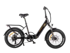 Lacros Mustang M250 elektrisch opvouwbare Fatbike - Black