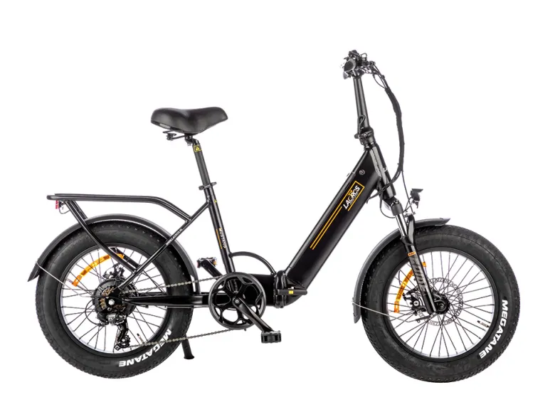 Lacros Mustang M250 elektrisch opvouwbare Fatbike - Black